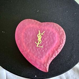 Heart Shape pocket Mirror YSL designer
